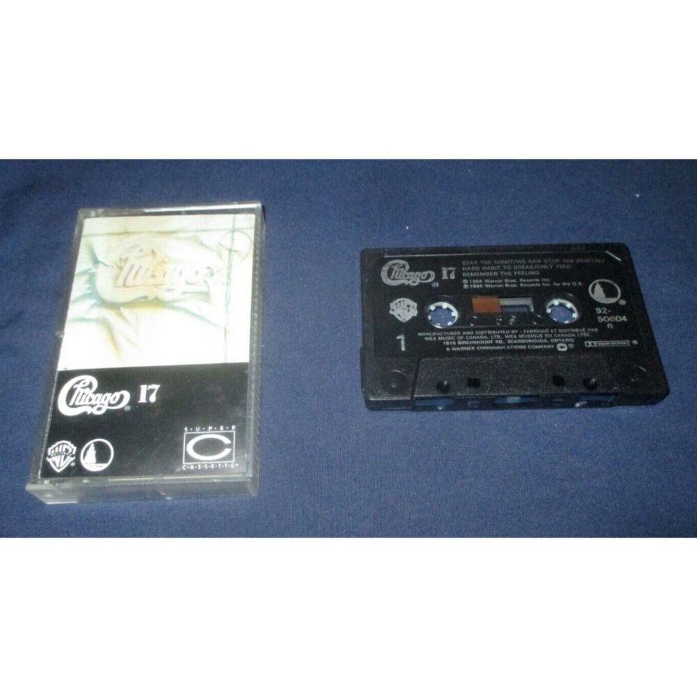 Chicago -17 on cassette (WEA Music of Canada, 1984)